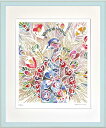 最大100%ポイントバック!限定抽選 絵画 平石 智美 孔雀の花束 インテリア 壁 に飾る絵 切り絵 リビング 玄関 ギフト 華やか 動物 かわいい 元気になる...