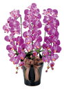 アートフラワー 造花 ロイヤル胡蝶蘭L/光触媒〔フロアタイプ〕/光触媒 観葉植物 ウンベラータ フェイクグリーン 花 胡蝶蘭 開店祝い 開業祝い 誕生祝い 造花...