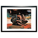 【抽選ポイント100%バック】版画 巨岩梱包の星 (Issey)インテリア 壁掛け 額入り 風景画 ポスター アート リビング 玄関に飾る 風水 プレゼント モ...