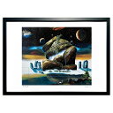 【抽選ポイント100%バック】版画 巨岩梱包の星 (Issey)インテリア 壁掛け 額入り 風景画 ポスター アート リビング 玄関に飾る 風水 プレゼント モ...