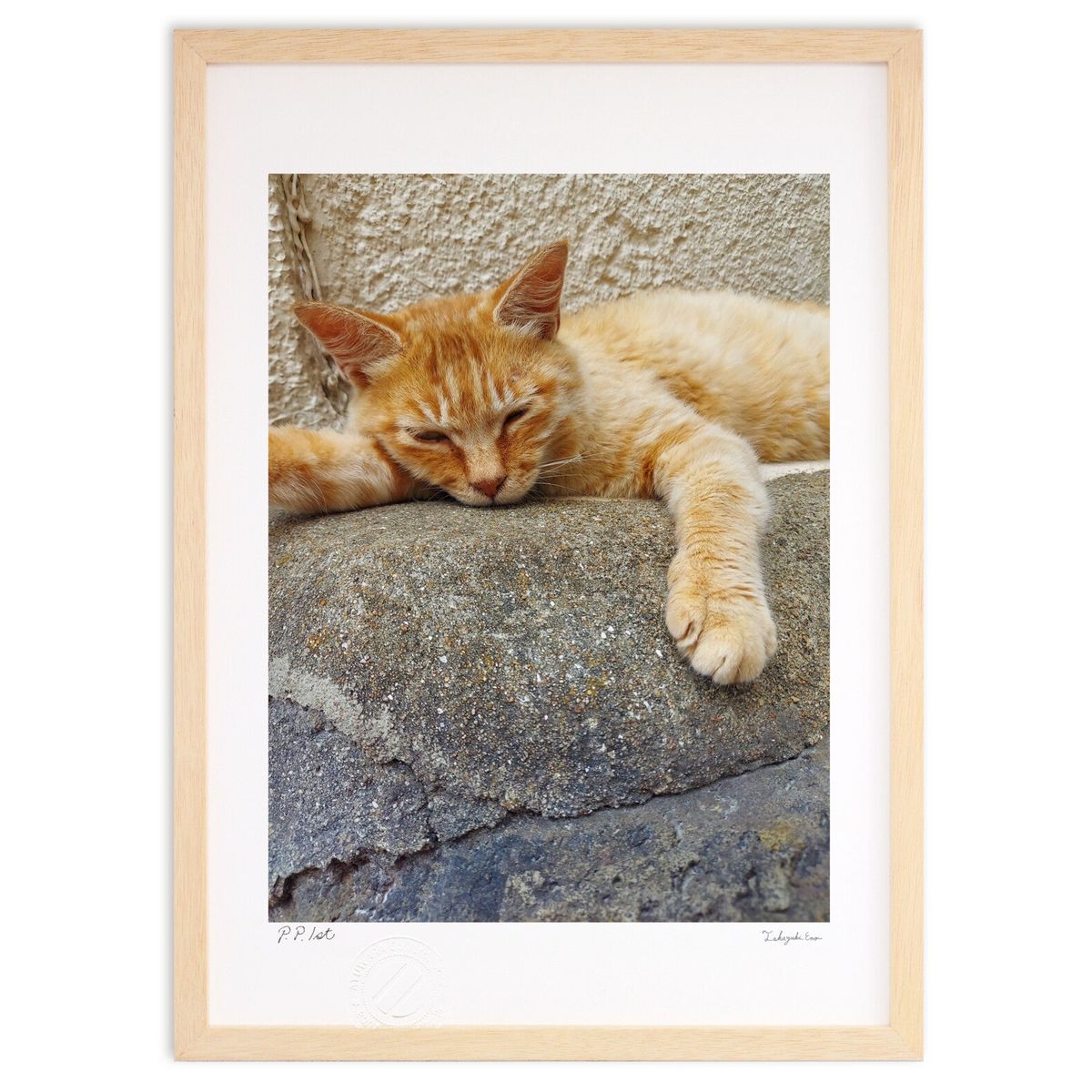 【スーパーSALE半額】版画 お昼寝タイム (きのこはかせ)インテリア 壁掛け 額入り 風景画 ポスター アート リビング 玄関に飾る 風水 プレゼント モダン...