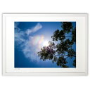 【スーパーSALE半額】版画 空に浮かんだ小さな奇跡 (m_y8(Mami))インテリア 壁掛け 額入り 風景画 ポスター アート リビング 玄関に飾る 風水 ...