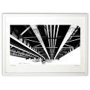 【スーパーSALE半額】版画 向こう側 (ビリー)インテリア 壁掛け 額入り 風景画 ポスター アート リビング 玄関に飾る 風水 プレゼント モダン アートフ...