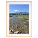 【スーパーSALE半額】版画 タウシュベツ川橋梁 (小野 忠)インテリア 壁掛け 額入り 風景画 ポスター アート リビング 玄関に飾る 風水 プレゼント モダ...