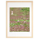【抽選ポイント100%バック】版画 May 3 (白川哲治)インテリア 壁掛け 額入り 風景画 ポスター アート リビング 玄関に飾る 風水 プレゼント モダン...