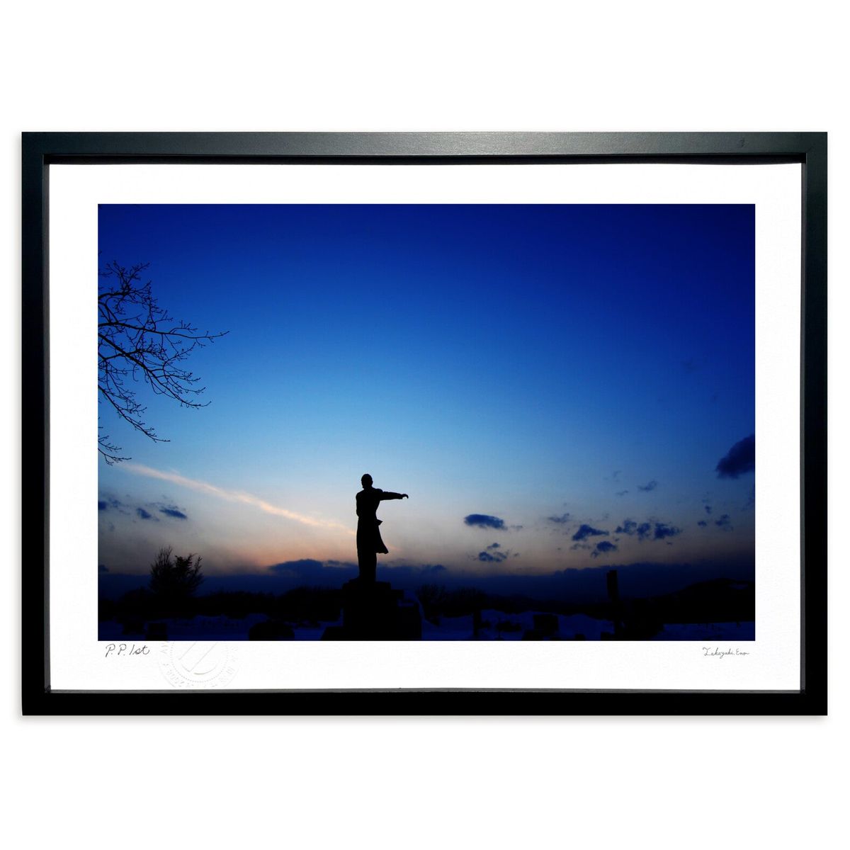 版画 少年よ大志を抱け (yu_)インテリア 壁掛け 額入り 風景画 ポスター アート リビング 玄関に飾る 風水 プレゼント モダン アートフレームのサムネイル