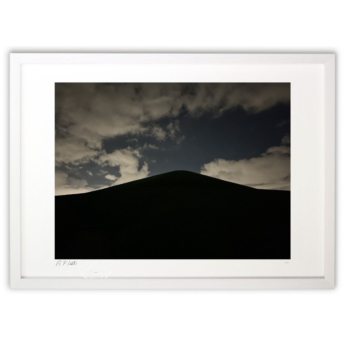 【スーパーSALE半額】版画 山の向こう (Gille1119)インテリア 壁掛け 額入り 風景画 ポスター アート リビング 玄関に飾る 風水 プレゼント モ...