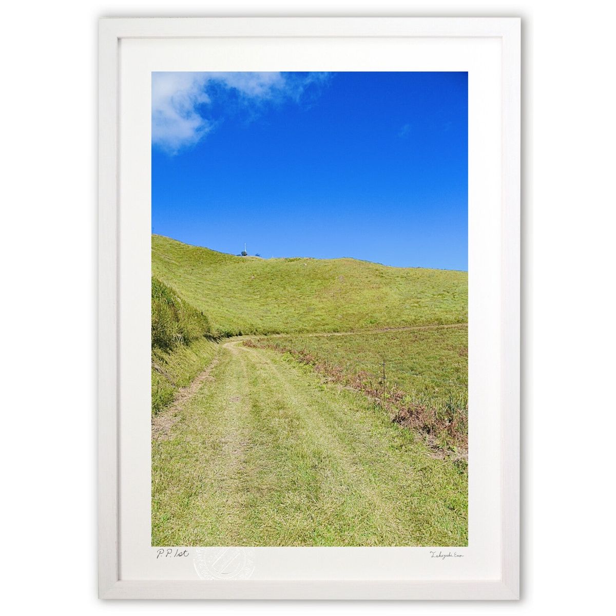 【スーパーSALE半額】版画 峠越え (mitan)インテリア 壁掛け 額入り 風景画 ポスター アート リビング 玄関に飾る 風水 プレゼント モダン アート...