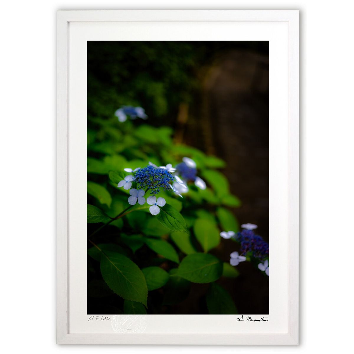 【スーパーSALE半額】版画 山間の小径で (Shinobu Muramatsu)