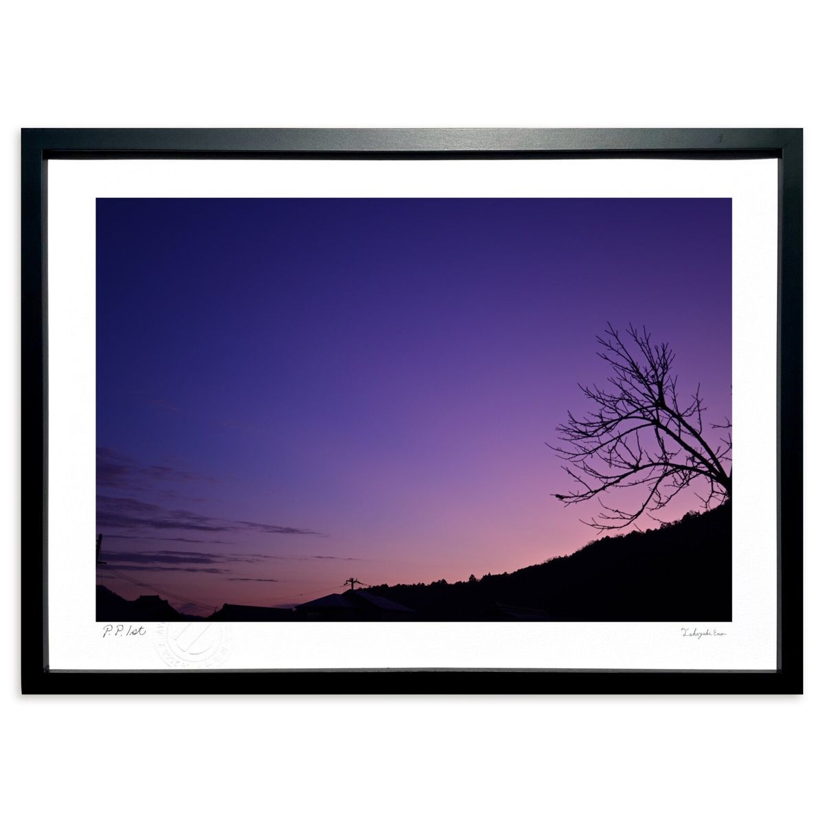 【スーパーSALE半額】版画 マジックアワー (yutaka_tain_aka)