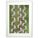 【スーパーSALE半額】版画 千年の思慕 (写彩)インテリア 壁掛け 額入り 風景画 ポスター アート リビング 玄関に飾る 風水 プレゼント モダン アートフ...