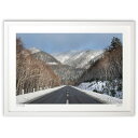 【スーパーSALE半額】版画 峠に続く道 (小野 忠)インテリア 壁掛け 額入り 風景画 ポスター アート リビング 玄関に飾る 風水 プレゼント モダン アー...