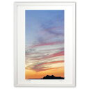 【スーパーSALE半額】版画 夕暮れのサラマンダー (mitan)インテリア 壁掛け 額入り 風景画 ポスター アート リビング 玄関に飾る 風水 プレゼント ...