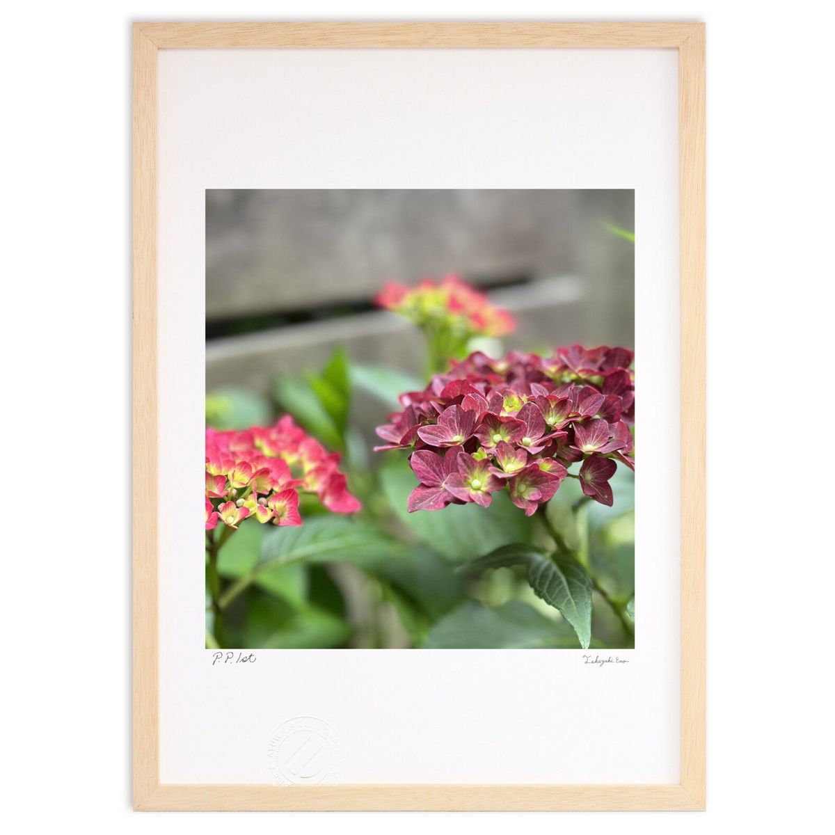 版画 よりそい (M.M.26)インテリア 壁掛け 額入り 風景画 ポスター アート リビング 玄関に飾る 風水 プレゼント モダン アートフレーム