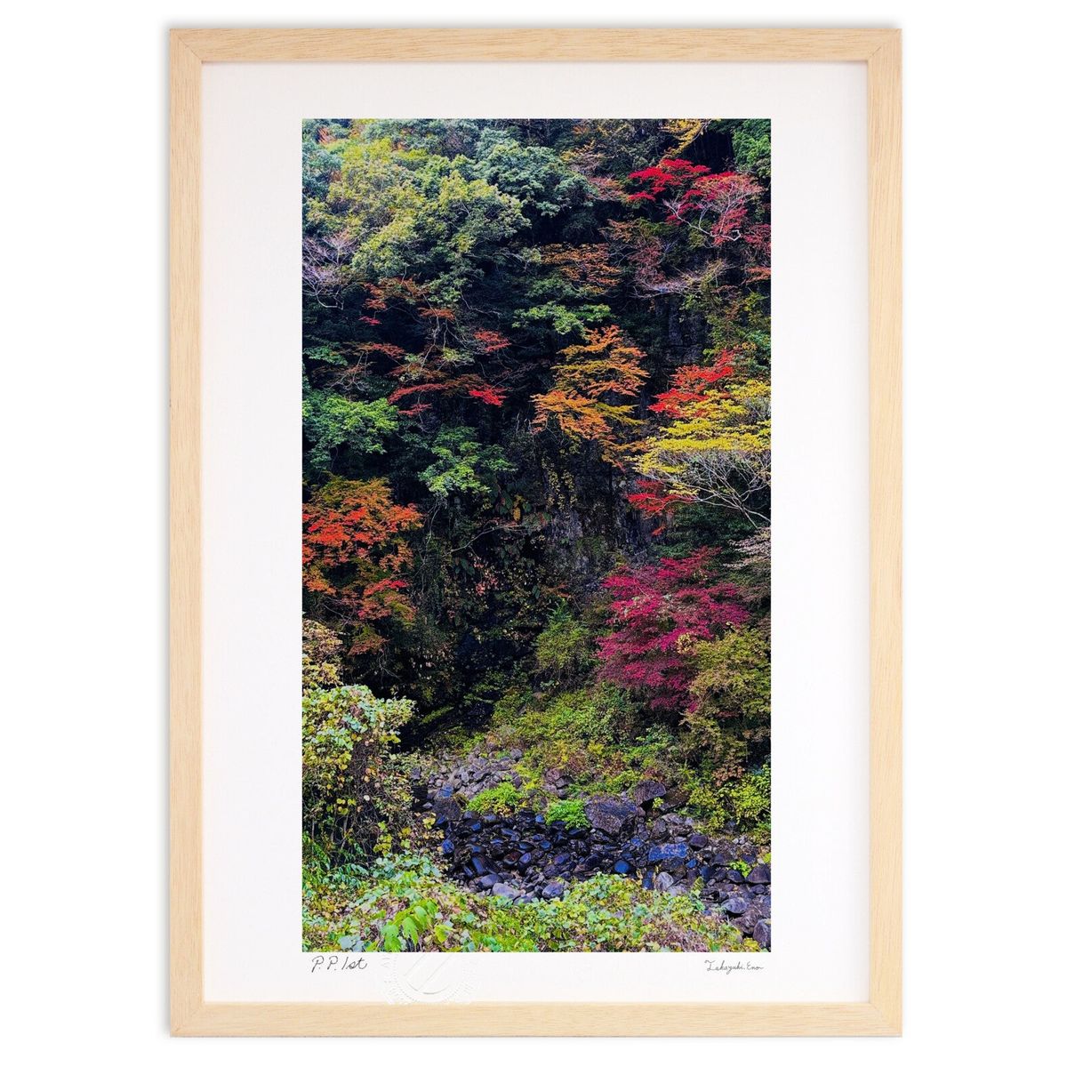 【スーパーSALE半額】版画 色とりどり (mitan)インテリア 壁掛け 額入り 風景画 ポスター アート リビング 玄関に飾る 風水 プレゼント モダン ア...