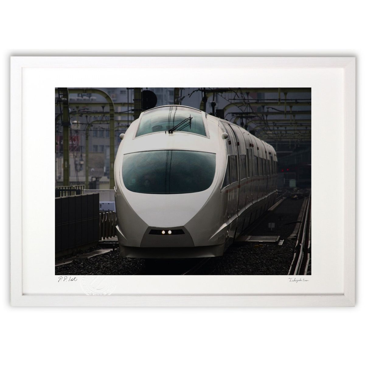 【スーパーSALE半額】版画 写真 VSE 鉄路を駆ける (横) (C5348)