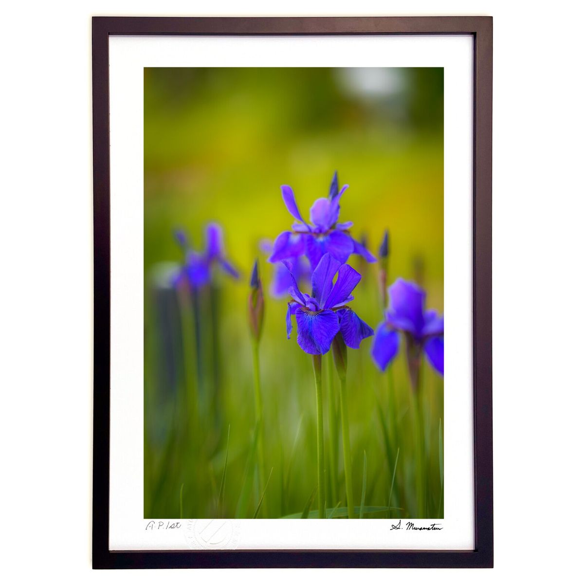 版画 春雨が降りそうな日に (Shinobu Muramatsu)