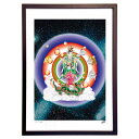 【スーパーSALE半額】版画 妙見尊星王様 立像 (todo_0221)