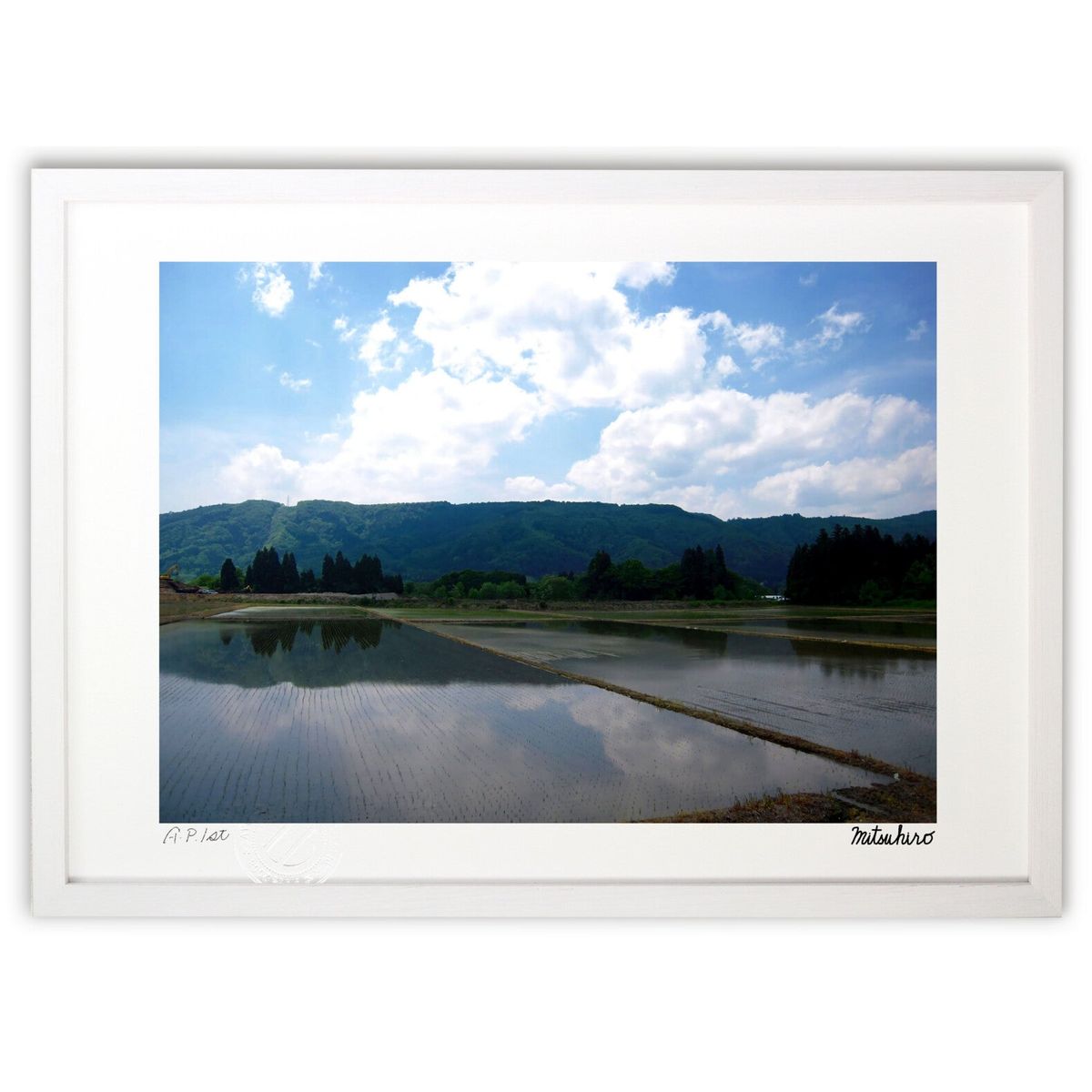 【スーパーSALE半額】版画 変わらないで欲しい風景 (Mitsuhiro)