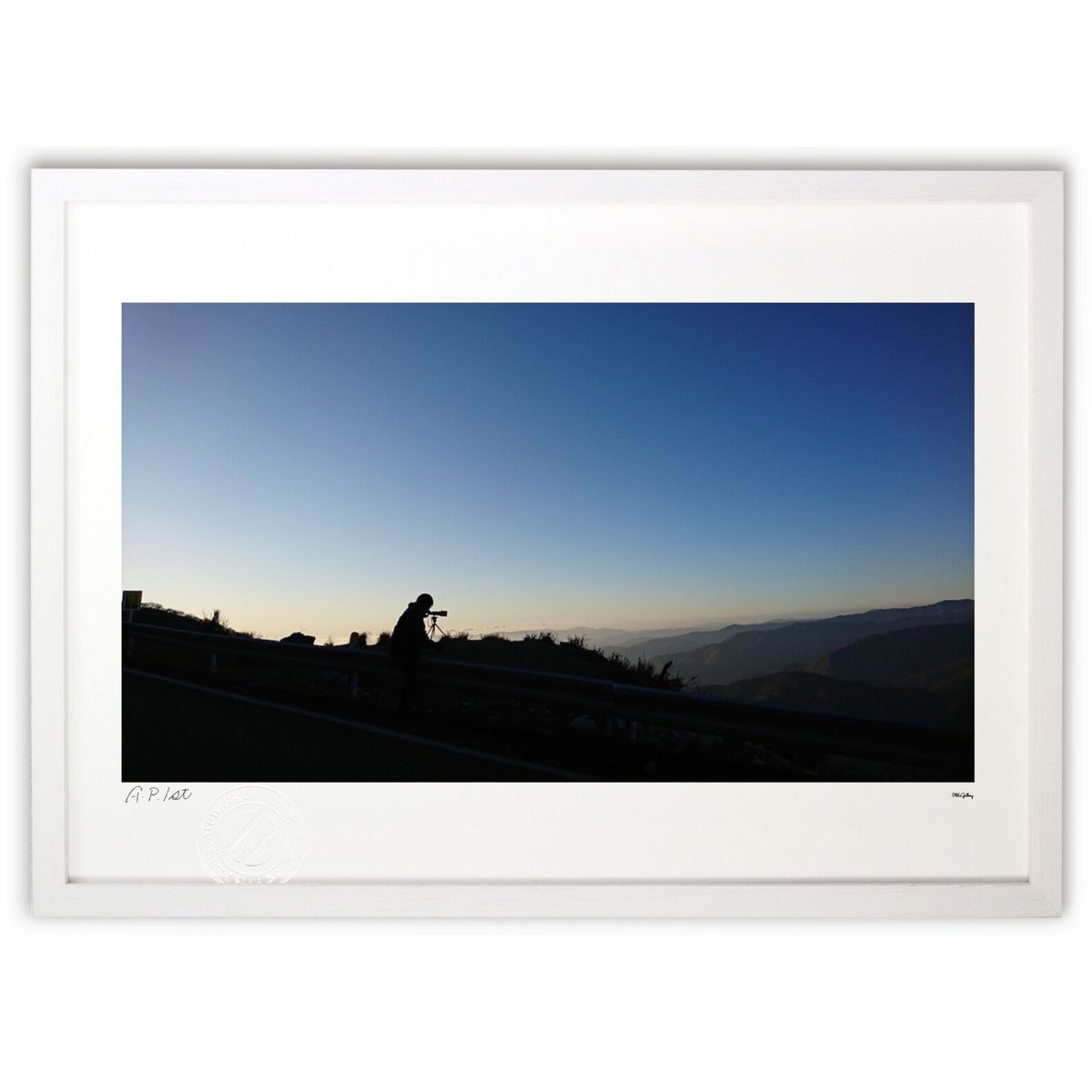 版画 待つ (Old'sGallery)インテリア 壁掛け 額入り 風景画 ポスター アート リビング 玄関に飾る 風水 プレゼント モダン アートフレーム