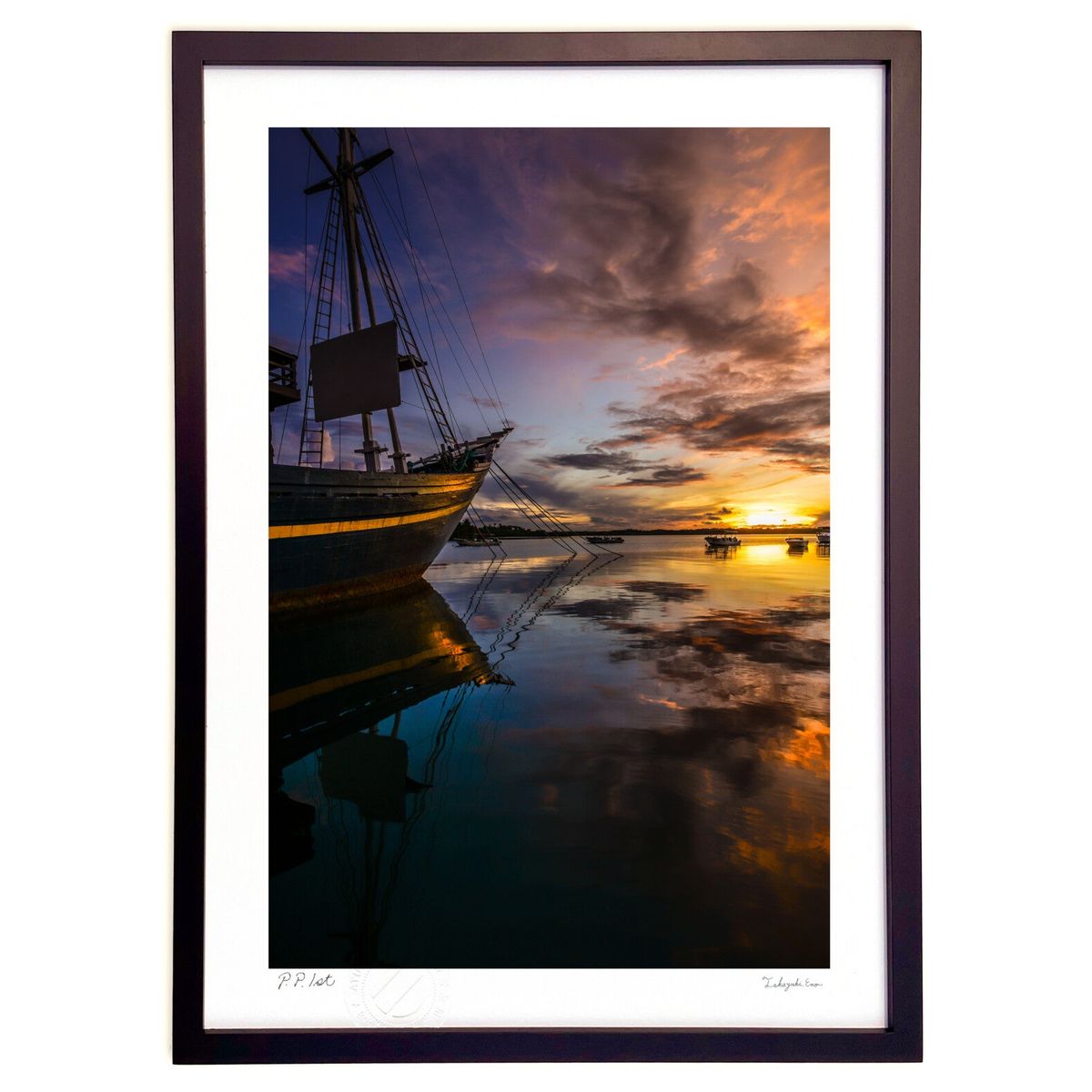 版画 Reflection Lagoon (Little Dinosaur)