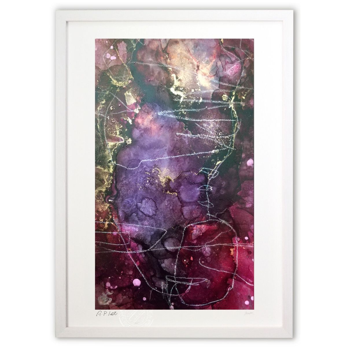 【作家からの作品説明】宇宙空のかなたに宇宙が広がる。果てしなく神秘的。私や、人の&