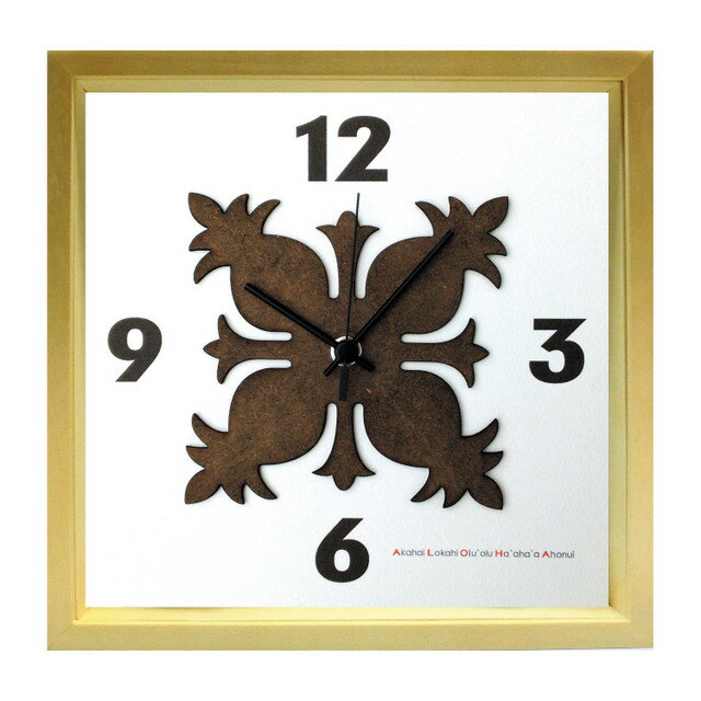  HawaiianQuilt Clock Pineapple NA/ݤ ֤ 륯å ƥꥢ ɳݤ  ...