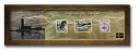 アートフレーム ゆうパケット ArtFrame/Stamp Collection スウェーデン ヨコ/BR/絵画・壁掛けアートは、リビングや玄関におすすめのイン...