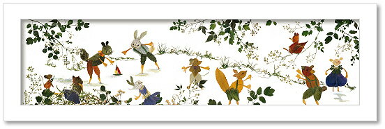 【スーパーSALE10%OFF】アートフレーム ゆうパケット Atelier Flower Horizon 川遊び/インテリア 額入り 額装込 風景画 油絵 ポ...