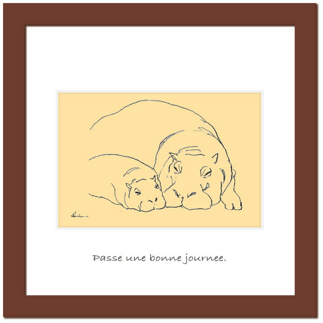 【スーパーSALE10%OFF】アートフレーム ゆうパケット pippo/インテリア 額入り 額装込 風景画 油絵 ポスター アート アートパネル リビング 玄...