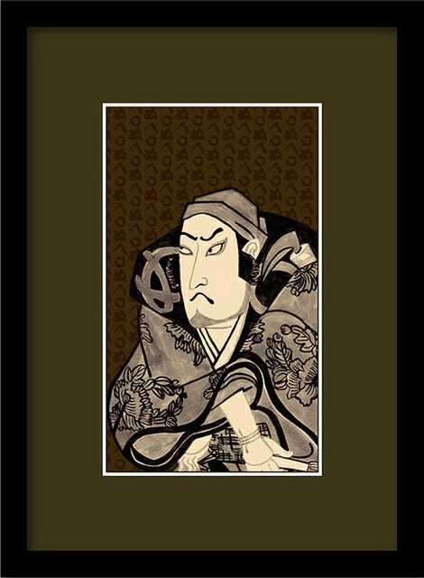 【スーパーSALE10%OFF】アートフレーム ゆうパケット 和額装 KABUKI-A4 2001 /インテリア 額入り 額装込 風景画 油絵 ポスター アート...