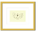 名画・抽象画 Pablo Picasso パブロ ピカソ Le papillon(ル パピヨン)/インテリア 額入り 額装込 風景画 油絵 ポスター アート ア...