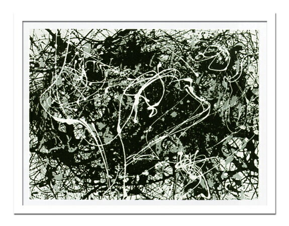 衦ݲ Jackson Pollock 㥯 ݥå Number 33(ʥС33)/ƥꥢ   ʲ  ݥ  ȥѥͥ ӥ  ץ쥼  ȥե졼  5L  ɳݤ 