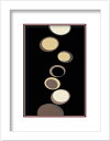 絵画 DESIGN SHOW IMAGINATION II(イマジネーション2)/インテリア 額入り 額装込 風景画 油絵 ポスター アート アートパネル リビング 玄関 プレゼント モダン アートフレーム 飾る Lサイズ おしゃれ 壁掛け 絵