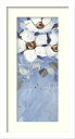 最大100%ポイントバック!限定抽選 絵画 VALENTINE BLUE BLISS II(ブルー ブリス2)/インテリア 額入り 額装込 風景画 油絵 ポスタ...