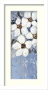 最大100%ポイントバック!限定抽選 絵画 VALENTINE BLUE BLISS III(ブルー ブリス3)/インテリア 額入り 額装込 風景画 油絵 ポス...