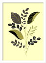 最大100%ポイントバック!限定抽選 絵画 DESIGN SHOW CITRUS STEMS II(シトラス ステム2)/インテリア 額入り 額装込 風景画 油...