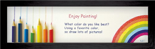 【スーパーSALE10%OFF】アートフレーム ゆうパケット えんぴつ/BK/インテリア 額入り 額装込 風景画 油絵 ポスター アート アートパネル リビング...