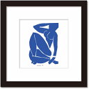 最大100%ポイントバック!限定抽選 名画 シンプルアート アンリ・マティス 署名入り Nu bleu III Blue Nude3 ブルーヌード3 ブラックフ...