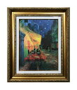 絵画 複製名画 F6号サイズ フィンセント・ファン・ゴッホ 夜のカフェテラス