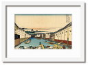 最大100%ポイントバック!限定抽選 絵画 和楽シリーズ インテリアアート 葛飾北斎 富嶽三十六景 江戸日本橋