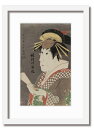 最大100%ポイントバック!限定抽選 絵画 和楽シリーズ インテリアアート 浮世絵 東洲斎写楽 三世佐野川市松の祇園町の白人おなよ