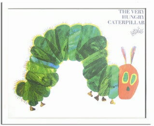 エリック・カール Eric Carle はらぺこあおむし（A Very Hungry Caterpillar）/インテリア 壁掛け 額入り 額装込 風景画 油絵 ポスター アート アートパネル リビング 玄関 プレゼント モダン アートフレーム おしゃれ 飾る Lサイズ