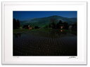 【スーパーSALE50%OFF】アートフォト 絵画 壁掛け 夜の田園/白山市/インテリア 壁掛け 額入り 額装込 風景画 油絵 ポスター アート アートパネル ...