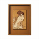 本格木工細工 木はり絵手作りキット「三世大谷鬼次の奴江戸兵衛」 ミディアムレベル/額なし インテリア 子供部屋 プレゼント アート ギフト 絵画 Sサイズ おしゃれ 壁掛け 絵