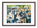 最大100%ポイントバック!限定抽選 版画 絵画 名画 ムーラン・ド・ラ・ギャレットの舞踏会(1876) ピエール=オーギュスト・ルノワール インテリア 壁掛け...