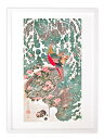 版画 絵画 名画 日本画 雪中錦鶏図 (せっちゅうきんけいず) 伊藤若冲 インテリア 壁掛け 額入り アート アートパネル モダン アートフレーム おしゃれ