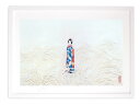 版画 絵画 名画 日本画 真葛ヶ原 (まくずがはら) 小村雪岱 インテリア 壁掛け 額入り アート アートパネル モダン アートフレーム おしゃれ