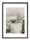 最大100%ポイントバック!限定抽選 版画 絵画 名画 日本画 東京拾二題 中里之雪 吉田博 インテリア 壁掛け 額入り アート アートパネル モダン アートフ...