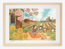 最大100%ポイントバック!限定抽選 絵画 おままごと/インテリア 壁掛け 額入り 額装込 風景画 油絵 ポスター アート アートパネル リビング 玄関 プレゼ...